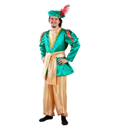 DISFRAZ PAJE VERDE