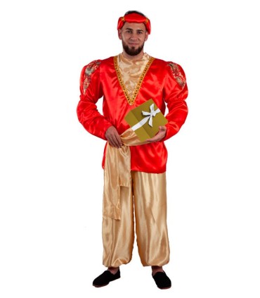 DISFRAZ PAJE ROJO