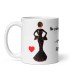 TAZA MARIA VESTIDO NEGRO