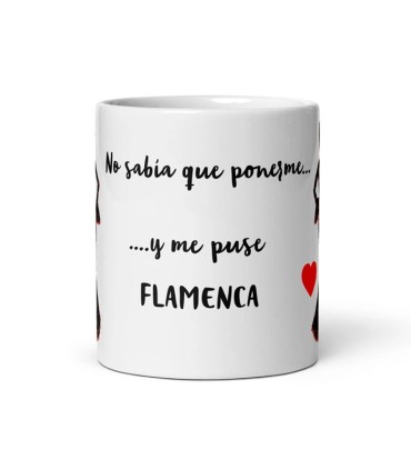 TAZA MARIA VESTIDO NEGRO