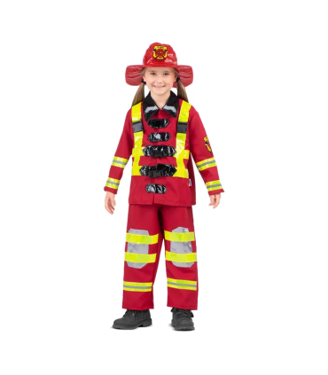 DISFRAZ DE BOMBERO INFANTIL