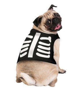 DISFRAZ ESQUELETO MASCOTA
