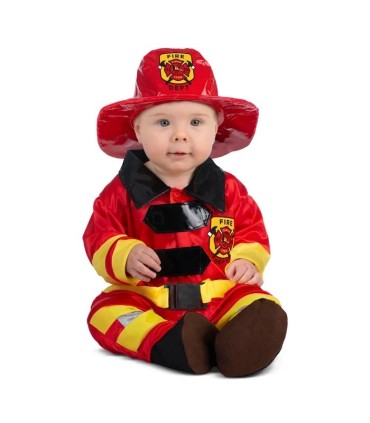 DISFRAZ BEBÉ BOMBERO