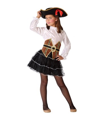 DISFRAZ PIRATA CORSET