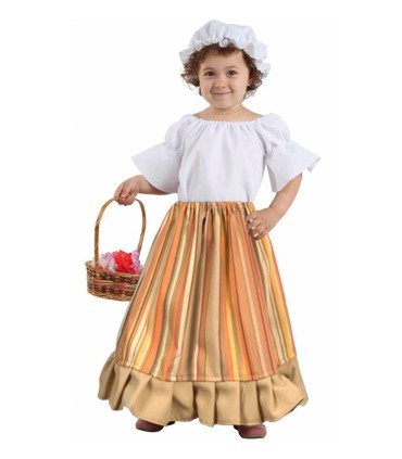 DISFRAZ CAMPESINA MEDIEVAL