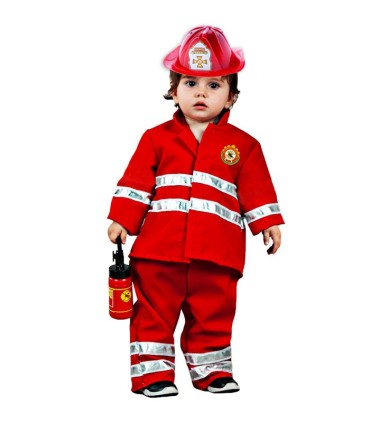 DISFRAZ BOMBERO BEBE