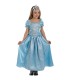 DISFRAZ PRINCESA AZUL CON ADORNOS