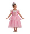 DISFRAZ PRINCESA ROSA ENCAJE