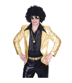DISFRAZ CHAQUETA DISCO ORO