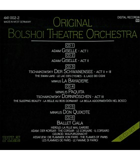 COLECCION COMPLETA DE 6 CD´S. ORIGINAL BOLSHOI THEATRE ORCHESTRA