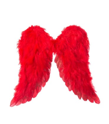 ALAS DE ARCÁNGEL ROJO
