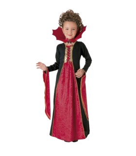 DISFRAZ VAMPIRESA GOTICA INFANTIL