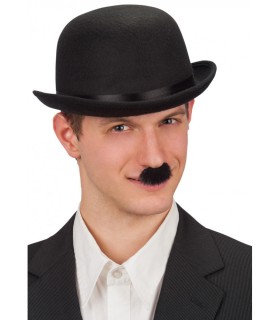 SOMBRERO HONGO NEGRO LUJO