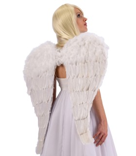 ALAS ANGEL BLANCAS 75 CM