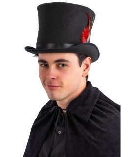 SOMBRERO DE COPA ALTA LUJO