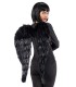 ALAS ANGEL NEGRAS 75 CM