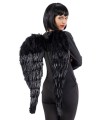 ALAS ANGEL NEGRAS 75 CM