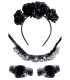 CONJUNTO HALLOWEEN NEGRO