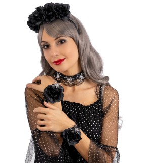 CONJUNTO HALLOWEEN NEGRO