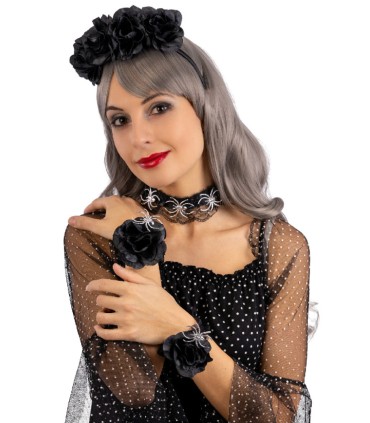 CONJUNTO HALLOWEEN NEGRO
