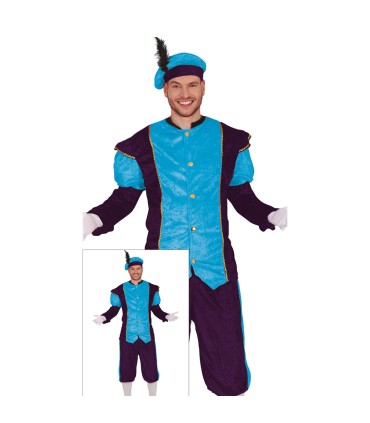 DISFRAZ PAJE AZUL