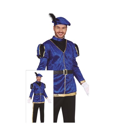 DISFRAZ PAJE AZUL