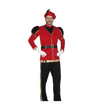 DISFRAZ PAJE ROJO