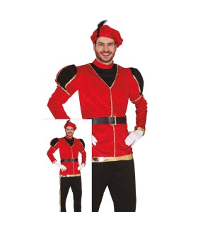 DISFRAZ PAJE ROJO