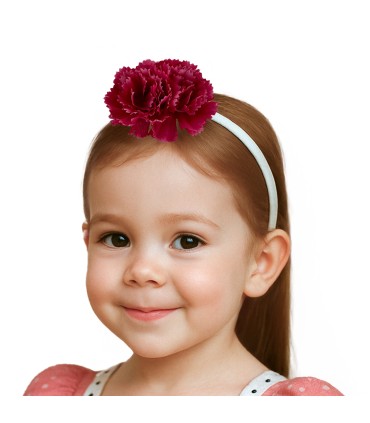 CLAVEL DIADEMA CHULAPA BEBE