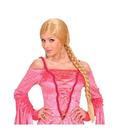 PELUCA CASTELLANA CON TRENZA