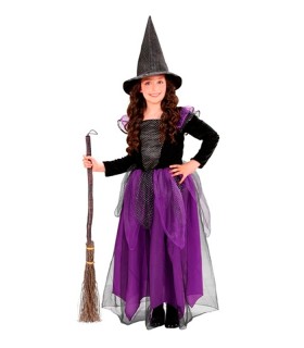 DISFRAZ BRUJA MORADA