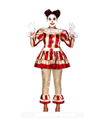 DISFRAZ STRIPPED CLOWN