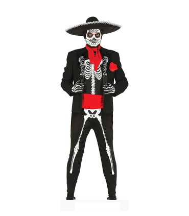 DISFRAZ ESQUELETO MEXICANO