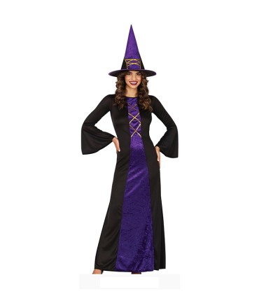 DISFRAZ BRUJA MORADA