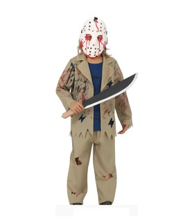 DISFRAZ ASESINO MASCARA