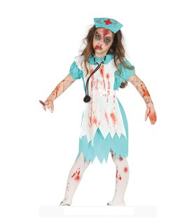 DISFRAZ ENFERMERA ZOMBIE