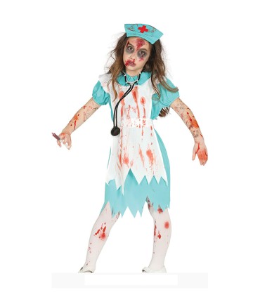 DISFRAZ ENFERMERA ZOMBIE