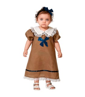 DISFRAZ MUÑECA VESTIDO BEBE