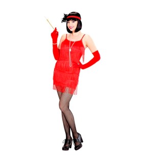 DISFRAZ FLAPPER ROJO
