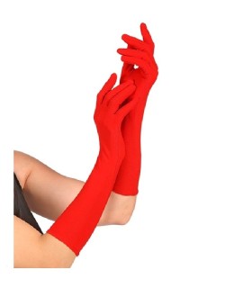 GUANTES ROJOS 40 CM