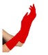 GUANTES ROJOS PLISADOS 40CM