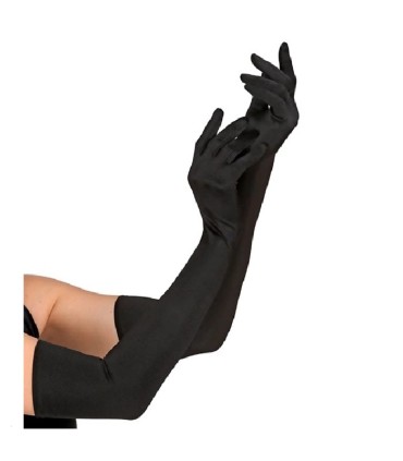 GUANTES NEGROS 60CM