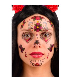 TATUAJES CARA CALAVERA MEXICANA