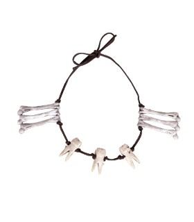 COLLAR HUESOS DIENTES