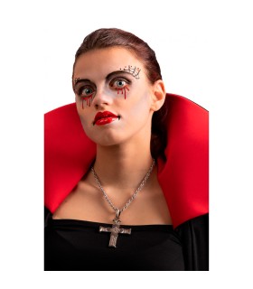 ADHESIVOS CARA VAMPIRA