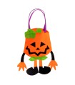 CESTA CALABAZA CON PIES