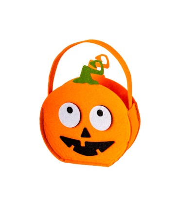 CESTA CALABAZA OJOS