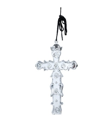 CRUZ PLATA 15CM