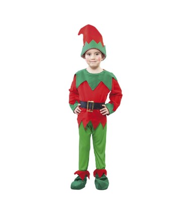 DISFRAZ ELFO NAVIDEÑO