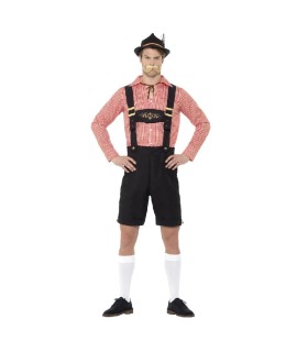 DISFRAZ OKTOBERFEST ROJO